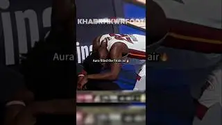 NBA Finals Aura is INSANE!