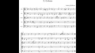 Antony Holborne - Posthuma. {w/ score.}
