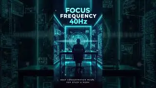 Focus Frequency 40Hz | Deep Concentration Music for Study & Work