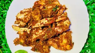 Authentic Mangalorean Crab Sukka Recipe | Spicy & Flavorful Crab Masala | Coastal Style Crab Sukka