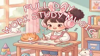 Daytime Study Session ☀️ Calm Background Music for Focus, Concentration & Productivity