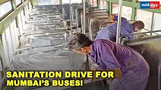 COVID-19: Sanitation drive underway for Mumbai's buses