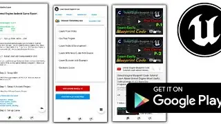 Learn Unreal Engine 4 Game Development App in Google Play Store Free To Downl / By Stroyed Developer