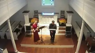 Along the Field (complete) - Vaughan Williams. Eric Rieger, tenor & Aim&eacute;e Rieger, violin
