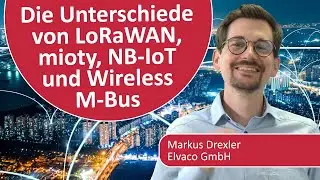 Unterschiede zwischen LoRaWAN, mioty, NB-IoT (Narrowband IoT) sowie Wireless-M-Bus