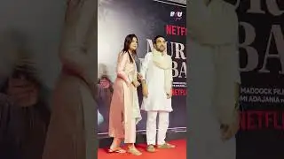 Pankaj Tripathi With Wife At The Screening Of Murder Mubarak Movie #pankajtripathi #shorts #b4upaps