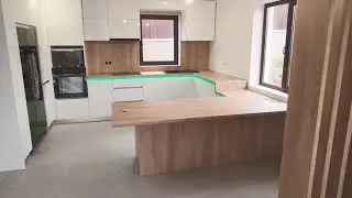 mobila de bucătărie living cuier și dormitor