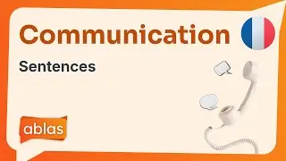 Communication | French Example Sentence List
