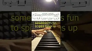 fortissimo octaves and again #pianopractice #practicejournal #thebeatles