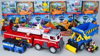 Unboxing Paw Patrol Toys Series | PAW Patrol Mighty Pups Fire Trucks Rescue Vehicles Playset