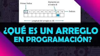 ¿Qué son los ARREGLOS, VECTOR O ARRAY en PROGRAMACIÓN?