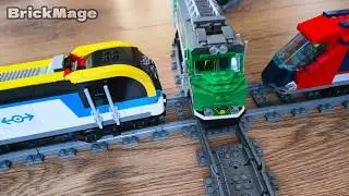 LEGO Train Knockout - Who will win?