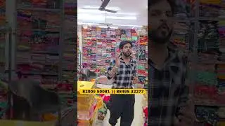 ❤️The cheapest saree factory in Surat❤️| Surat Saree Wholesale Market | Saree Factory Surat #saree