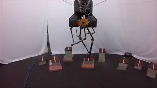 Dynamic Bipedal Locomotion over Stochastic Discrete Terrain