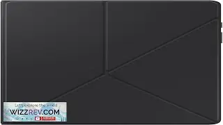 SAMSUNG Galaxy Tab A9+ Book Cover Tablet Protector Case Foldable Stand Review