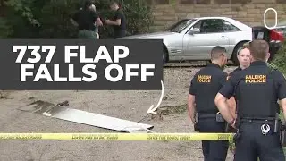 Delta 737 Wing Flap Falls Off, Lands In Residential Driveway