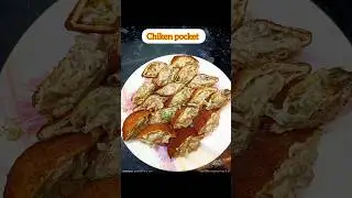 Chiken pocket 🤤 Delicious Recipes 😍 #food #healthyfood #cooking #shorts #viralvideo #trending