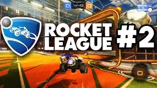 Rocket League Part 2 - OVERTIME! (PS4 Multiplayer Gameplay)