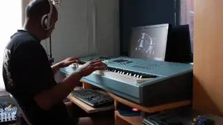 He's a Pirate - Custom cover on Motif XS8 keyboard