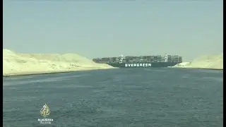 Holandski stručnjaci pomažu s brodom zaglavljenim u Sueckom kanalu