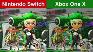Splatoon 2 - SWITCH vs XBOX ONE X - Graphics Comparison