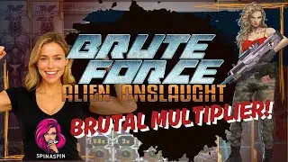 NOTHING BUT CARNAGE 👽 HUGE HIT ON BRUTE FORCE |Brute Force: Alien Onslaught &ndash; Nolimit City| Showcase