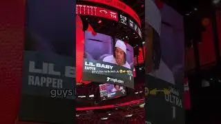 But why&rsquo;d he wave like that 😂😂 #lilbaby #NBA #miamiheat