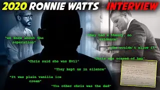 Chris Watts Case RED FLAG 🚩 Details from Ronnie Watts 2020 Interview 🤯  | REACTION
