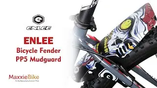 Enlee Spakbor Sepeda Mudguard Fender Carbon Fiber Fat Rear Bicycle