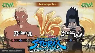 Raikage Ay vs Sasuke Kecil || Naruto X Boruto Strom Connections 