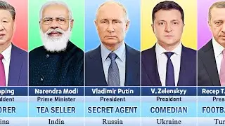 World Leaders Original Jobs Before Leading Their Country