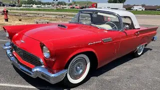 1957 ford T bird thunderbird convertible 312 V8 AUTO PS clean !!!