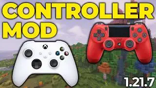 Play Minecraft Java Edition with a Controller! (1.21.7 PC)