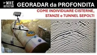 GEORADAR DA PROFONDITA COME INDIVIDUARE CISTERNE, STANZE, TUNNEL SEPOLTI