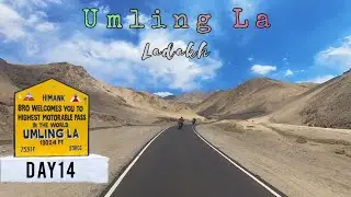 UMLING LA PASS - World's Highest Motorable Road 19,024 ft || Best Route | #ladakh #adventure