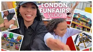 COME WITH US TO LONDON FUNFAIRS 🎡🎢 Pymmes Park, Day Out, Family Fun ✨