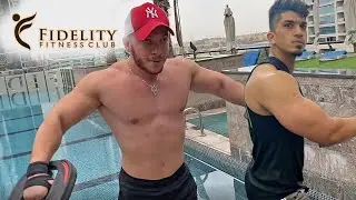 Palm Island Dubai | Fidelity Fitness Club | Off Season Training | Romeo x Endri