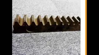 Plastic Mc Nylon Gear Rack With Good Wear Resistance