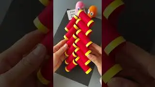 Beautiful Craft design and drawing // new origami crafting idea ⛄ Asian Craft #shorts
