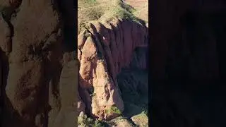 Stunning 4K Drone Footage Through Echidna Chasm। The Nature Project #shorts #nature #drone
