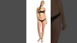 Roxy Softly Love Reversible Athletic Triangle Bikini Top | SwimOutlet.com