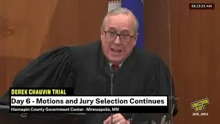 Chauvin Trial Day 6 - Jury selection continues