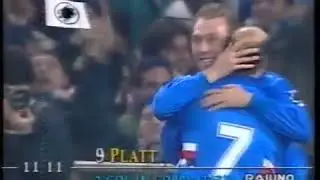 David Platt scores stunning overhead kick for Sampdoria