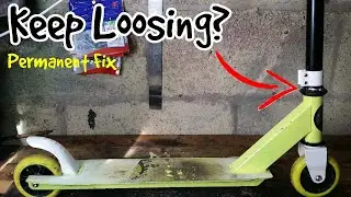 How To Fix Loose Scooter Handle Bar.