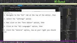 How to Enable Line Numbers on a Visual Studio Code Editor
