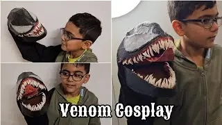 Venom Cosplay  | Venom for Kids carnival | DIY Carnival Costume | Fasching
