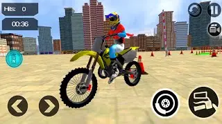 City Bike Stunt Parking Adventure_ Best 3D  Bike Games_ Android Gameplay #1