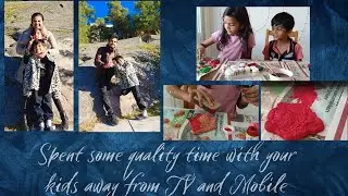 Let's spend some quality time with kids away from tech | clay | painting | messy hands happy kids