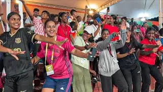 Rajgir Stadium में Bhojpuri Song पे मचा धमाल 😍||Rajgir Cricket Stadium||Rajgir Hockey Match Live 🔴
