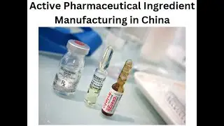 Active Pharmaceutical Ingredient Manufacturing in China